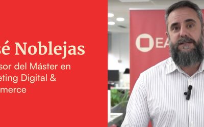 Jose Noblejas: «Con un enfoque práctico y real queremos formar profesionales en marketing digital»